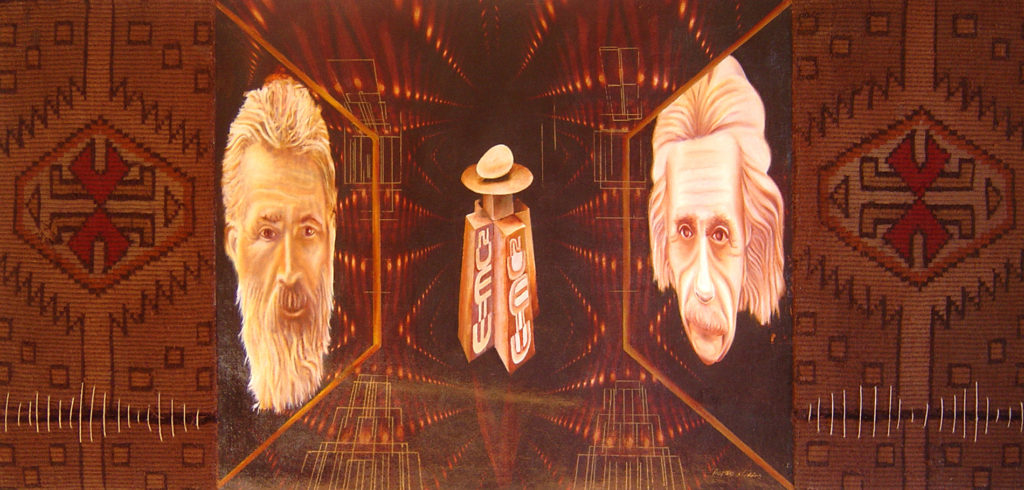 Hevel Niram, retrato Albert Einstein, Constantin Brancusi, pintura culta, origen del universo